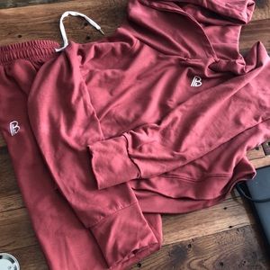 Built Apparel Activewear Crop Hoodie and Joggers